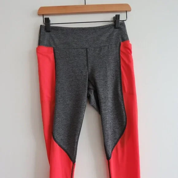 COTOPAXI Wazimu Leggings Tights in Gray Orange Outdoor Gorpcore Sport - Size S - Picture 3 of 14